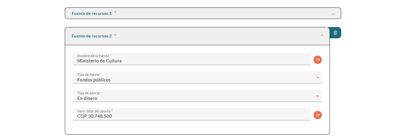 Adicionar otra fuente de recursos