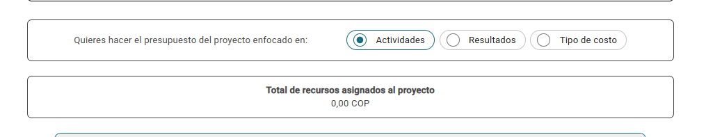 Quieres hacer el presupuesto del proyecto enfocado en